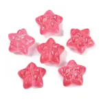 Transparent Spray Paint Glass Beads