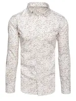 Pánská vzorovaná košile slim fit