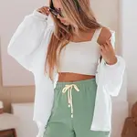 Dámské zelené šortky HOT VIBE