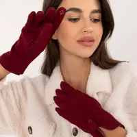 Gloves-AT-RK-23903.55-burgundy