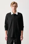 rag & bone  tričko s dlouhým rukávem pánské bavlněné