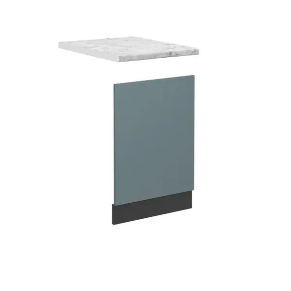 Vicco PŘEDNÍ PANEL R-Line Modrošedá 45 cm , PD Mramor