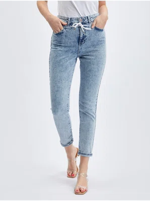 Orsay Světle modré dámské slim fit džíny - Dámské