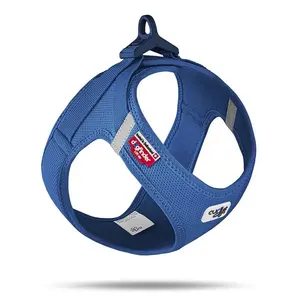 Curli Postroj pro psy se sponou Air-Mesh Blue XL, 12-18 kg