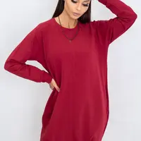 Dress-RV-TU-5184.93P-burgundy