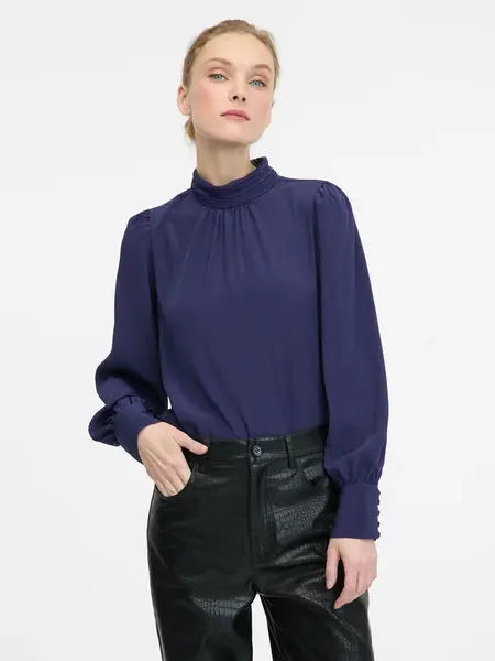 Tmavě modrá dámská halenka ORSAY - Dámské