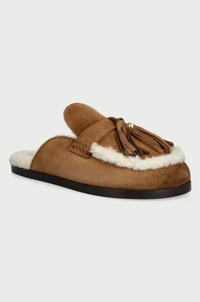 Posa  papuče dámske semišové Ranch Tassel Mule
