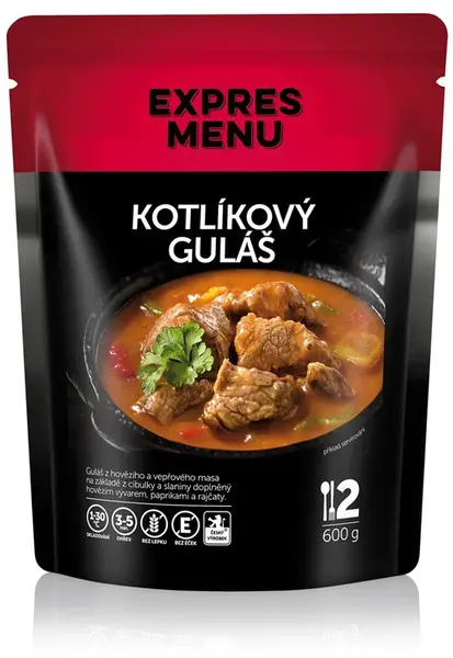 Expres menu kotlíkový guláš 600 g