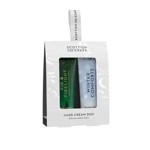 Scottish Fine Soaps Winter Comforts & Fir & Firelight dárková sada na ruce 2x30 ml