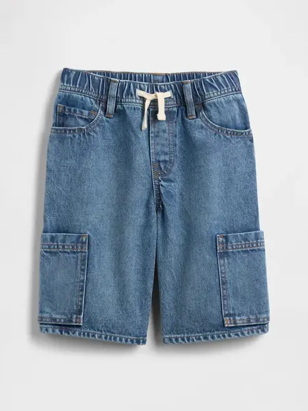 GAP Kids' Denim Cargo Shorts - Boys