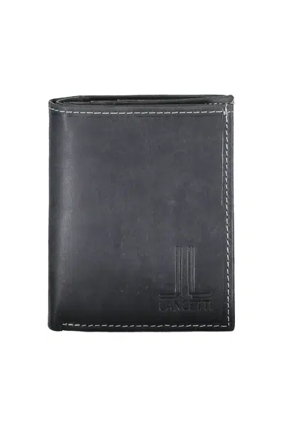 LANCETTI BLACK MEN'S WALLET