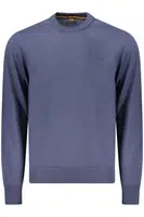 HUGO BOSS MEN'S SWEATER BLUE