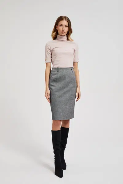 Marisse Women's Skirt Z-Sc-4503 Grey