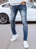 Spodnie męskie jeansowe granatowe Dstreet