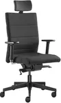 LD SEATING Kancelářská židle LASER 695-SYS, s opěrkou hlavy, černá
