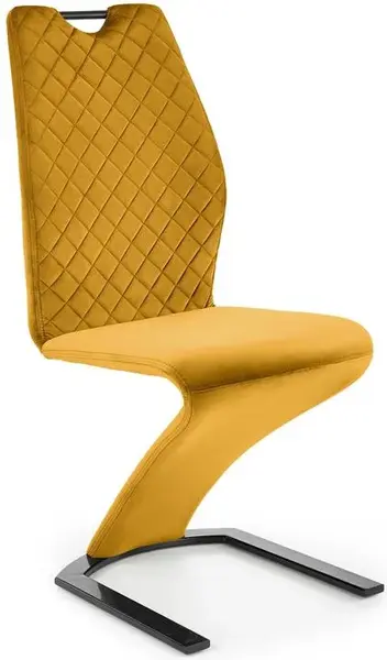 HALMAR Jídelní židle K442 hořčicová