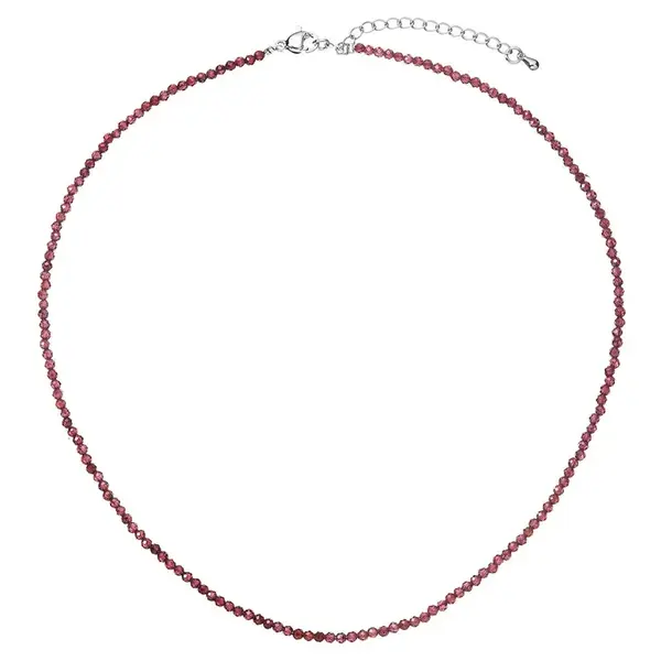 Evolution Group - Pavona Korálkový náhrdelník s pravými granáty 42012.3 garnet