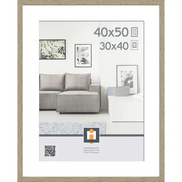 RÁM NA OBRAZY, 1 foto 40 cm x 50 cm