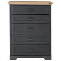 Landscape KOMODA, barvy grafitu, dub artisan, 93/121/41 cm