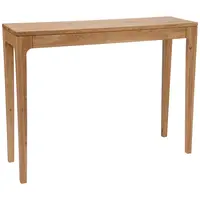 KONZOLOVÝ STOLEK, divoký dub, dřevo, 100/30/80 cm