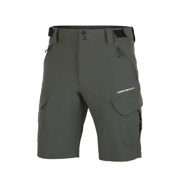 Northfinder ANTHON Pánske šortky, khaki, veľkosť