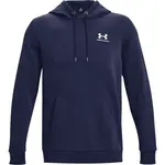 Under Armour ESSENTIAL Pánska mikina, tmavo modrá, veľkosť M