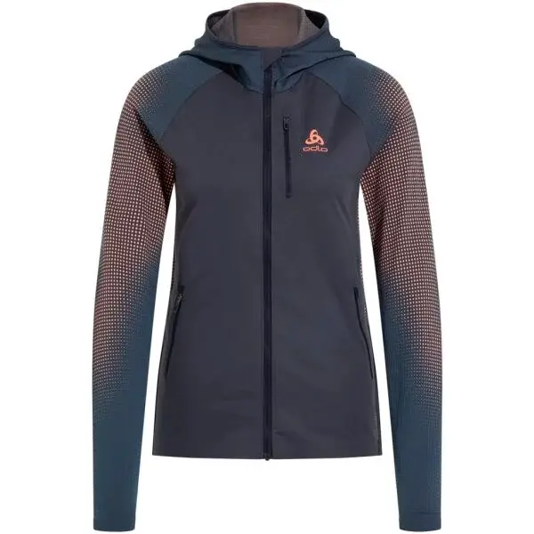 Odlo X-ALP PERFORMANCE Dámska technická mikina, tmavo modrá, veľkosť