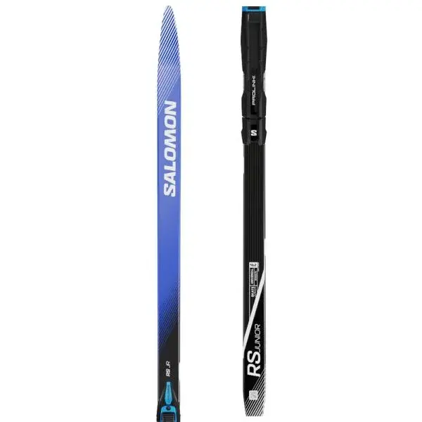 Salomon RS JUNIOR PM PLK + RACE SKATE JR Detské bežecké lyže na skate, modrá, veľkosť