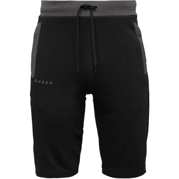 Kappa FROSSACO Pánske šortky, čierna, veľkosť XXL