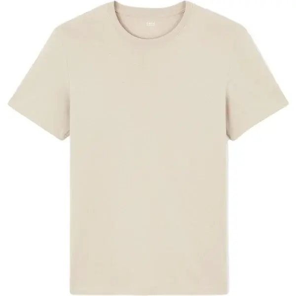 CELIO TEBASE Pánske tričko, béžová, veľkosť