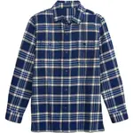 GAP LS FLANNEL Chlapčenská košeľa, modrá, veľkosť