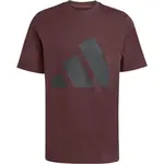 adidas M BL SJ TEE Pánske tričko, vínová, veľkosť