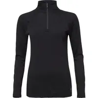 Smartwool CLASSIC A-S MERINO BL 1/4 ZIP Dámske termotričko, čierna, veľkosť