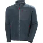 Helly Hansen PANORAMA PILE BLOCK JACKET Pánska flísová mikina, tmavo modrá, veľkosť