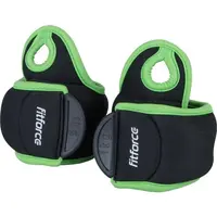 Fitforce WRIST WEIGHT Záťaž na ruky, čierna, veľkosť 1 KG
