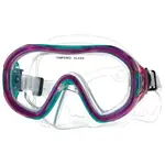 AQUOS BANJO JR Juniorská šnorchlovacia maska, ružová, veľkosť