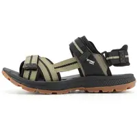 ALPINE PRO ALVE Pánske sandále, khaki, veľkosť