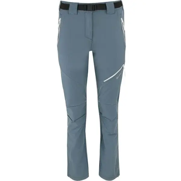 ALPINE PRO DARSA Dámske nohavice, tmavo sivá, veľkosť