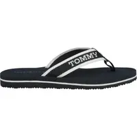 Tommy Hilfiger WEBBING POOL SLIDE Dámske žabky, tmavo modrá, veľkosť