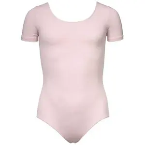 PAPILLON LEOTARD SHORT SLEEVES Detský trikot na balet, ružová, veľkosť