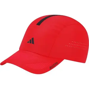 adidas RUNNING X ADIZERO HEAT.RDY CAP Unisex šiltovka, červená, veľkosť