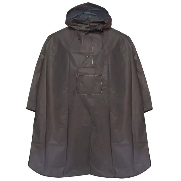 LOAP XORANI Nepremokavé pončo, tmavo sivá, veľkosť UNI