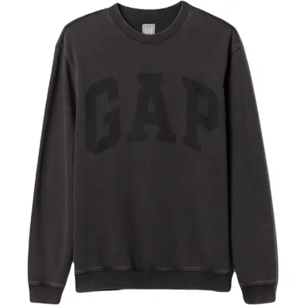 GAP TONAL LOGO Pánska mikina, čierna, veľkosť