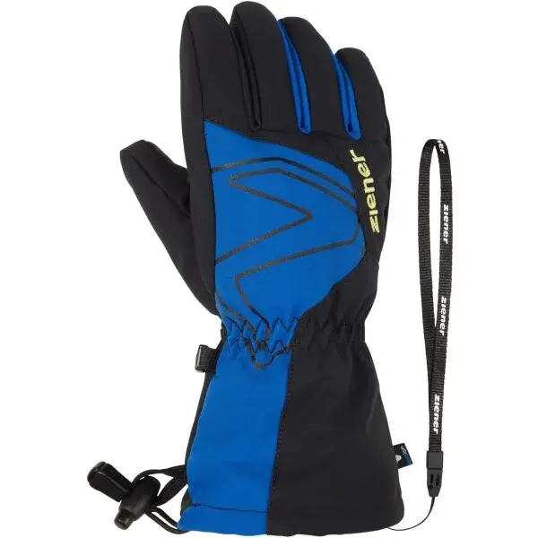 Ziener LAVAL AS&reg; Detské lyžiarske rukavice, čierna, veľkosť