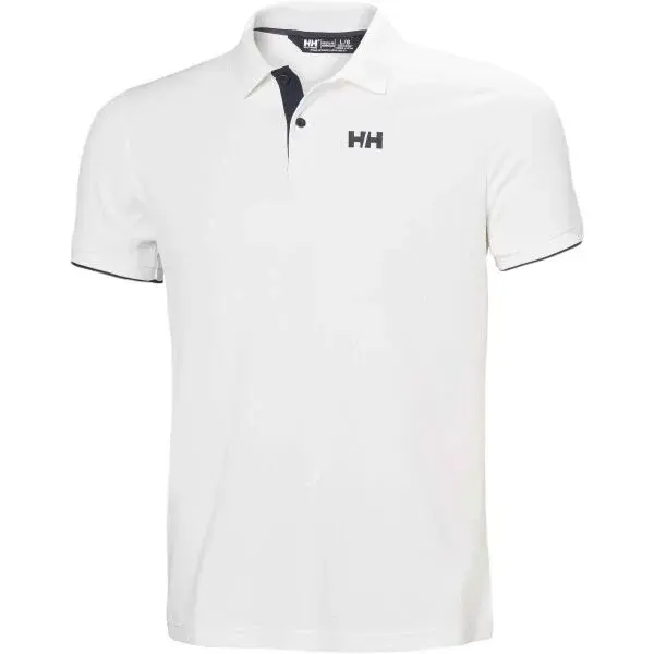 Helly Hansen OCEAN POLO UPF 50+ 2.0 Pánske polo tričko, biela, veľkosť