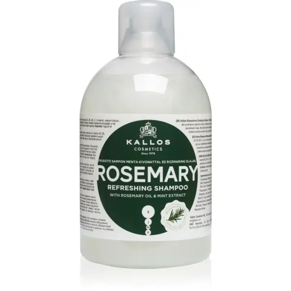 Kallos KJMN Professional Rosemary čistiaci šampón 1000 ml