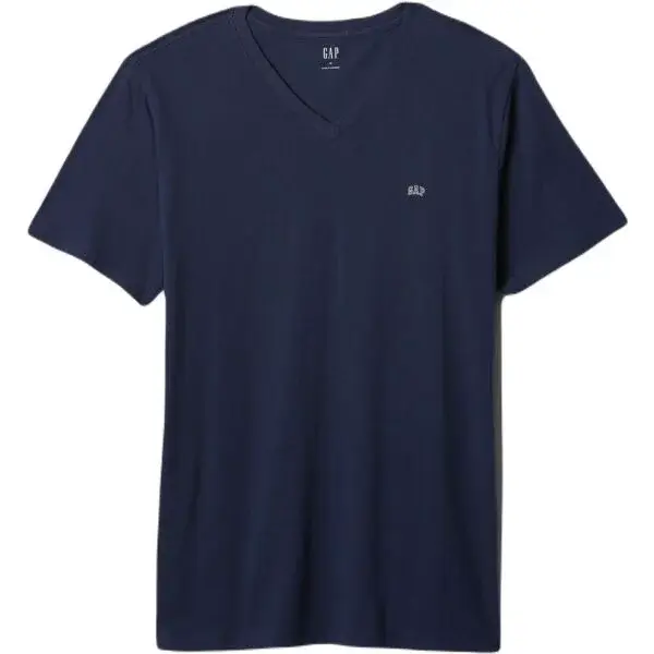GAP V-FRCH EVERYDAY Pánske tričko, tmavo modrá, veľkosť