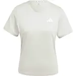 adidas WE 3-STRIPES CREW TEE Dámske tričko, béžová, veľkosť