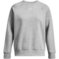 Under Armour RIVAL FLEECE CREW Dámska mikina, sivá, veľkosť L