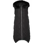 Northfinder JILLIANTIS Dámska dlhá vesta, čierna, veľkosť